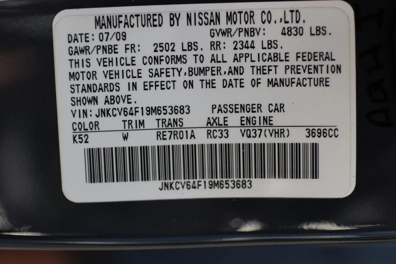 2009 Infiniti G — photo 32 of 32
