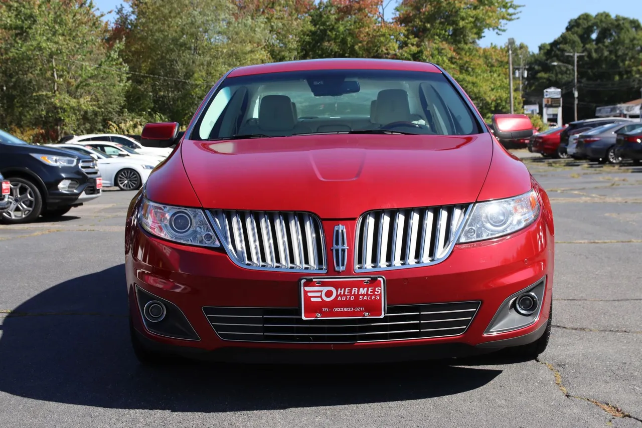 2009 Lincoln MKS Sedan 4D in RED — photo 2 of 42