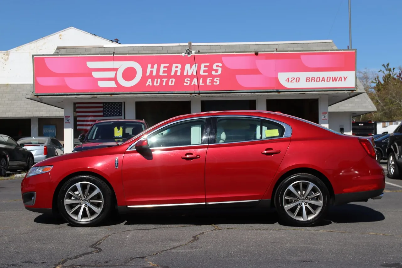 2009 Lincoln MKS Sedan 4D in RED — photo 5 of 42