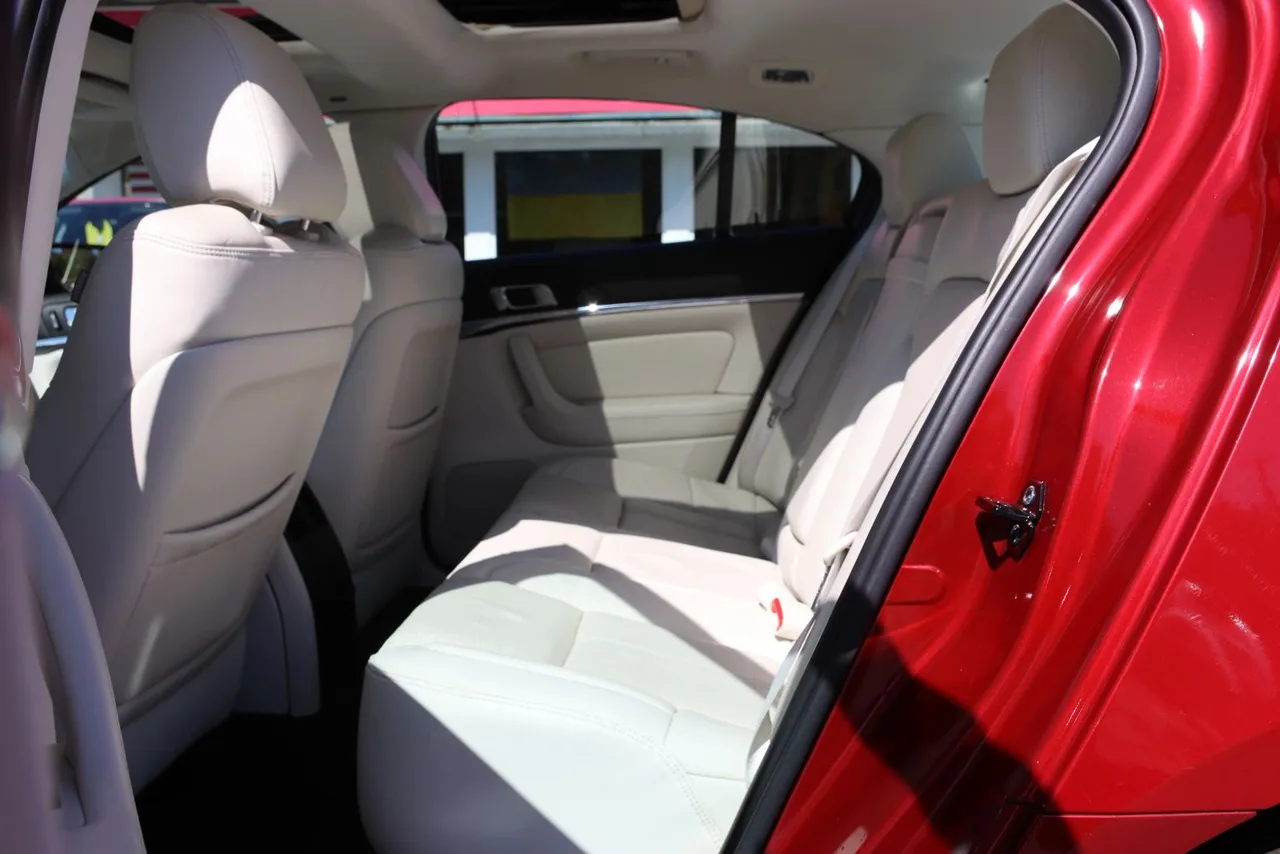 2009 Lincoln MKS Sedan 4D in RED — photo 20 of 42