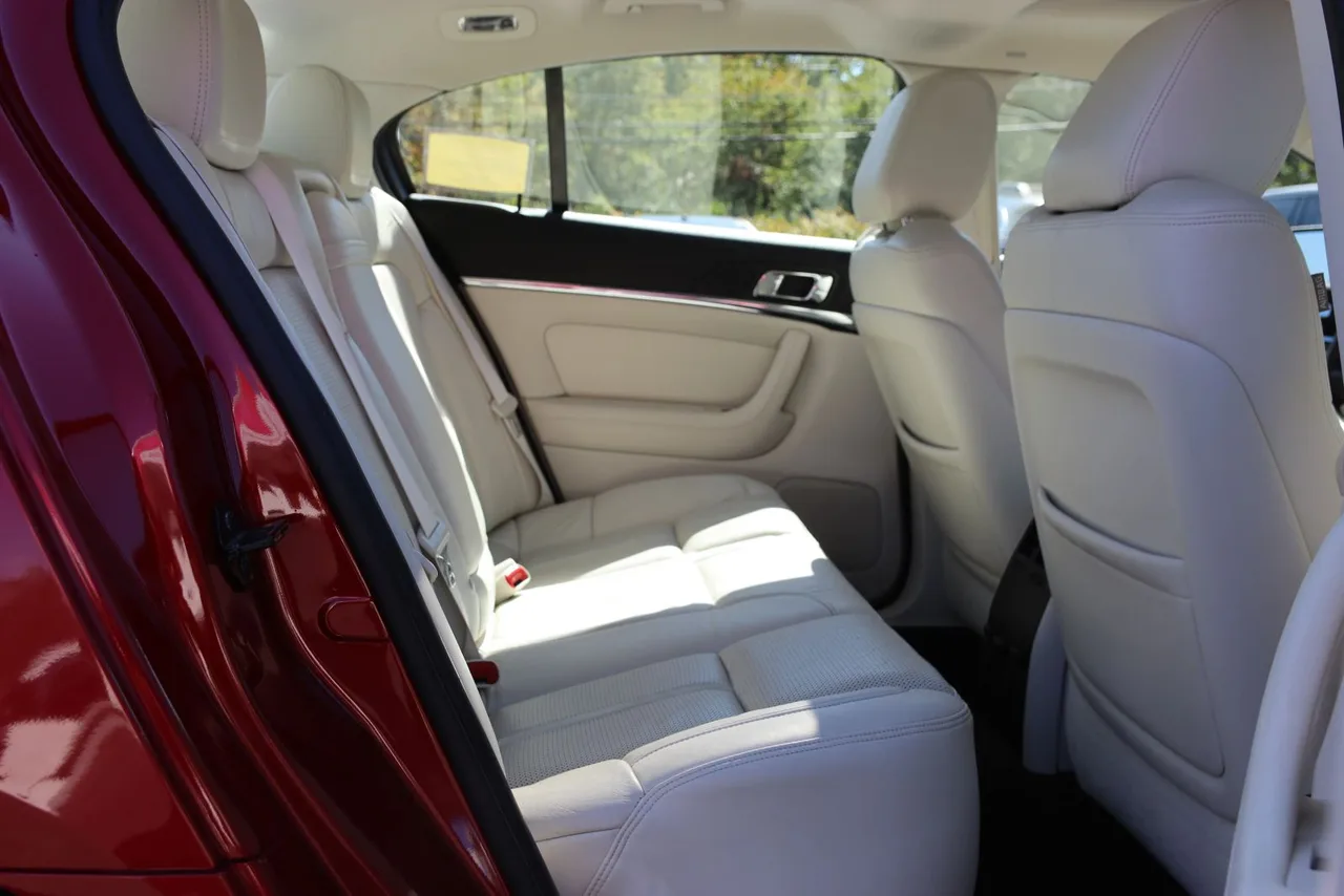 2009 Lincoln MKS Sedan 4D in RED — photo 23 of 42