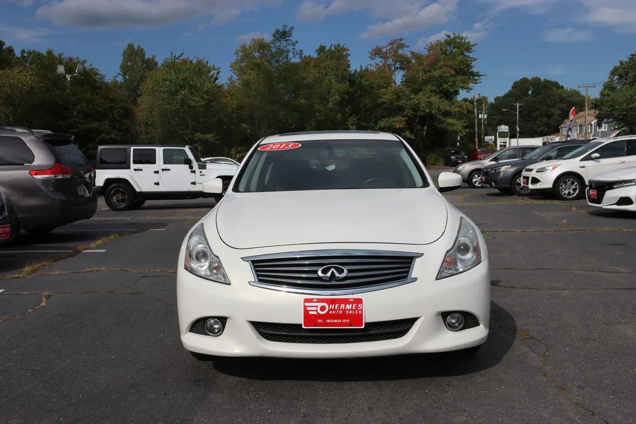 2013 Infiniti G G37X Sedan 4D in White — photo 5 of 37