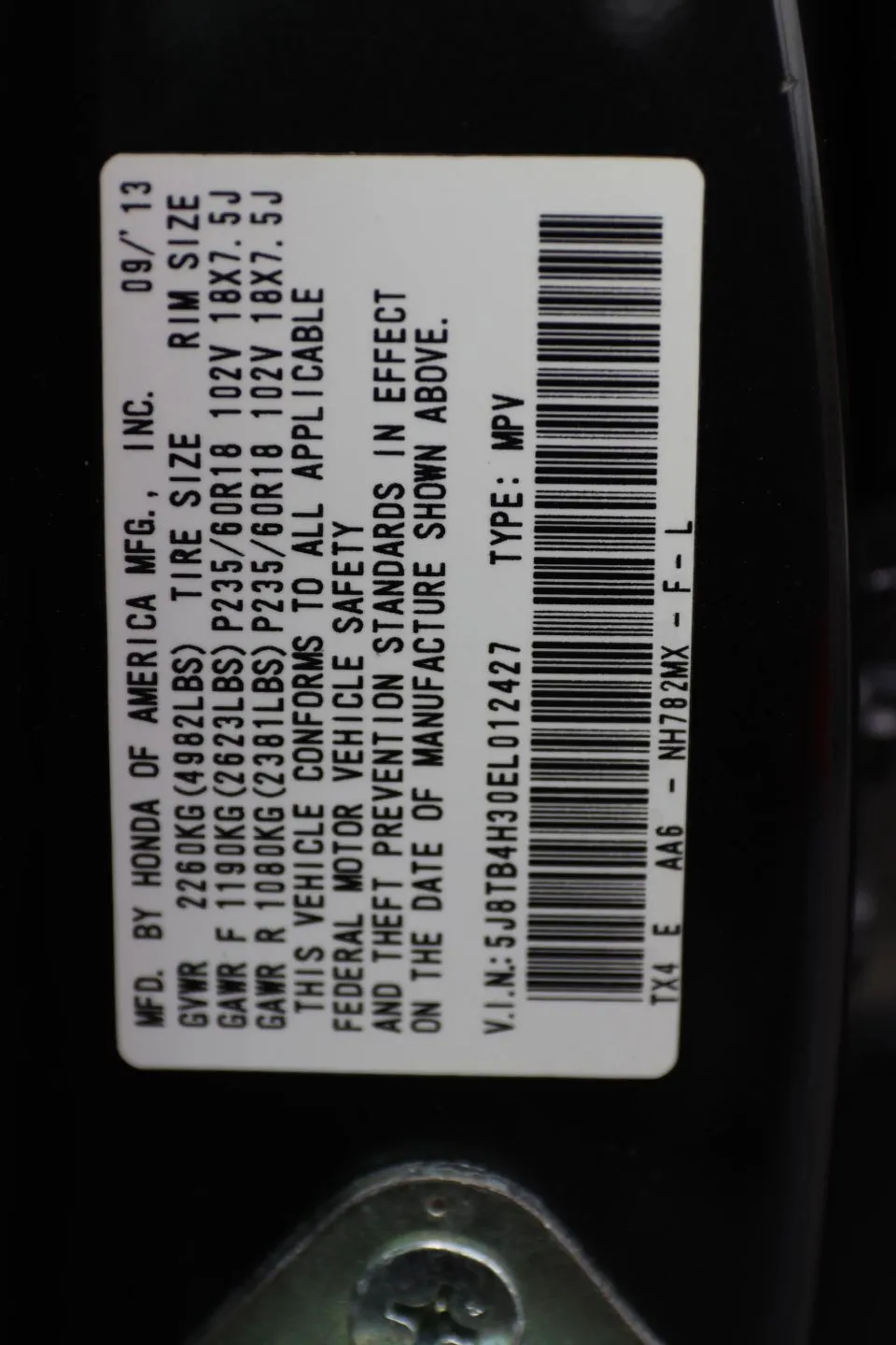 2014 Acura RDX — photo 29 of 29