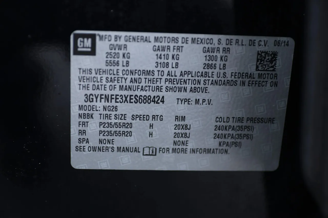 2014 Cadillac SRX — photo 33 of 33