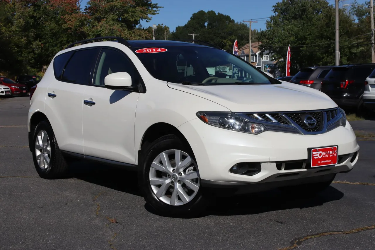 2014 Nissan Murano SL Sport Utility 4D in White — photo 2 of 42