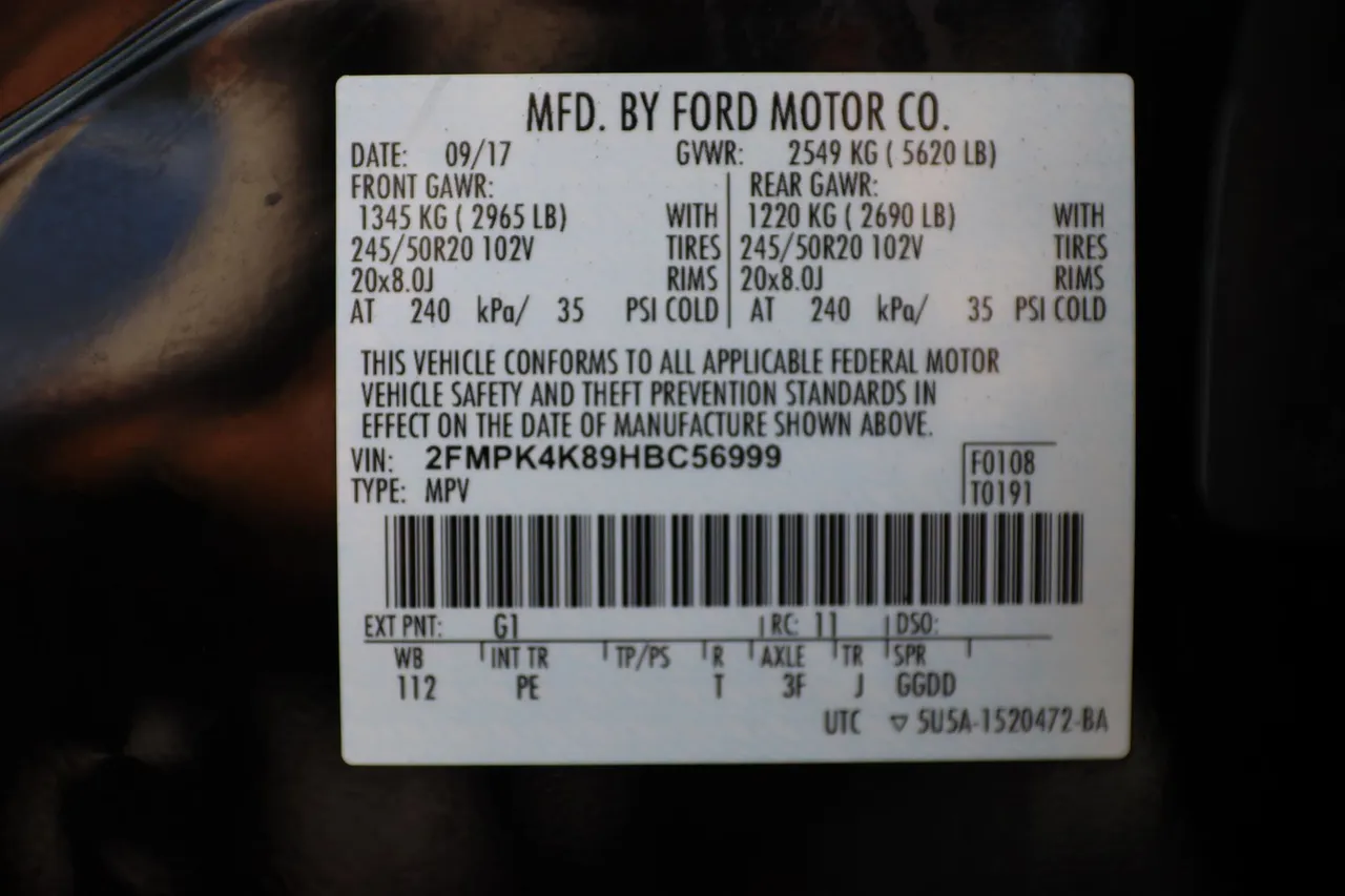 2017 Ford Edge — photo 32 of 32