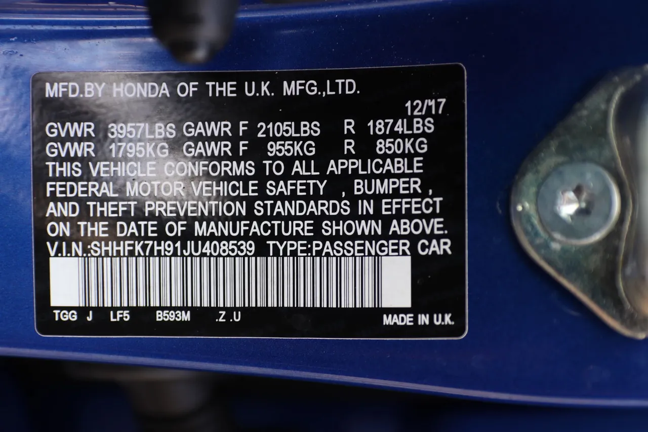 2018 Honda Civic — photo 30 of 30