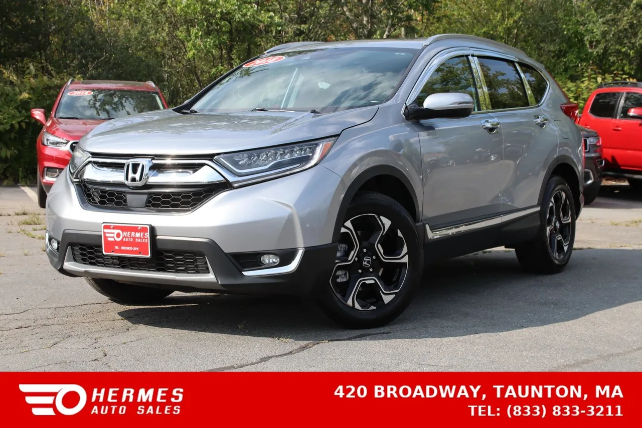 2018 Honda CR-V Touring Sport Utility 4D in Gray — photo 1 of 34