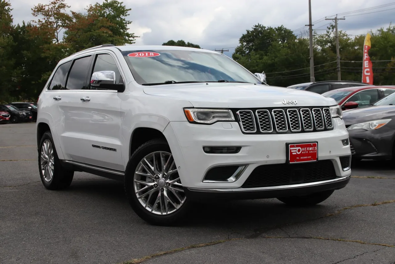 2018 Jeep Grand Cherokee Summit Sport Utility 4D in White — photo 3 of 39