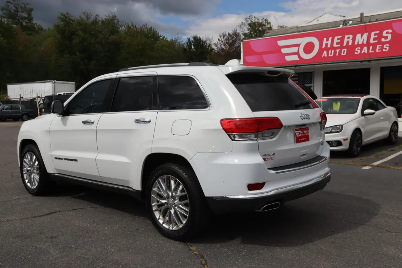 2018 Jeep Grand Cherokee Summit Sport Utility 4D in White — photo 8 of 39