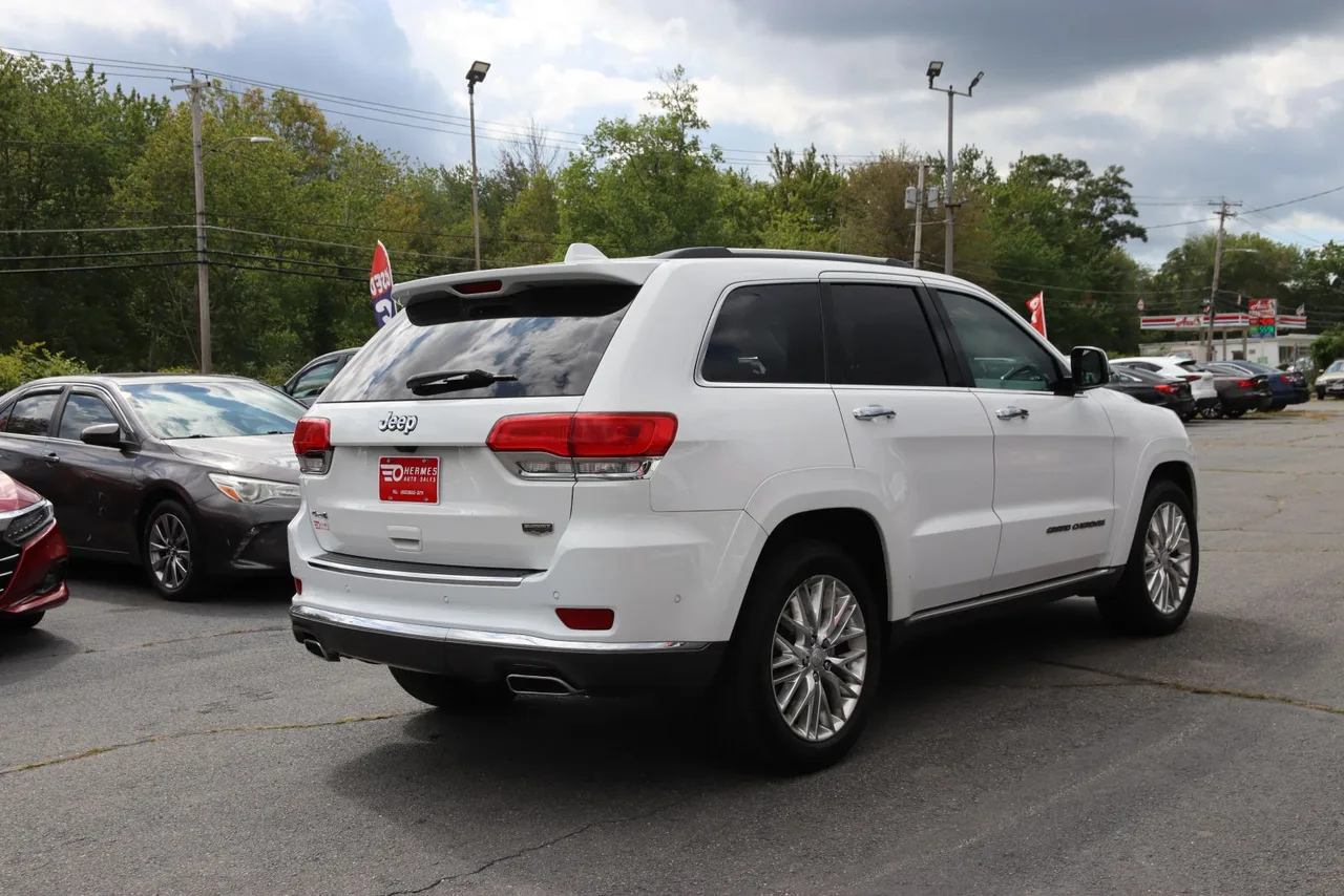 2018 Jeep Grand Cherokee Summit Sport Utility 4D in White — photo 9 of 39