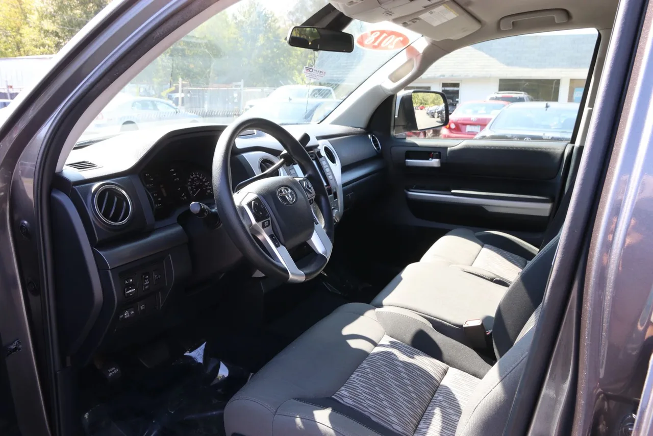 2018 Toyota Tundra Double Cab SR5 Pickup 4D 6 1/2 ft in Gray — photo 13 of 31