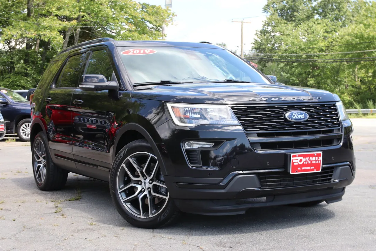 2019 Ford Explorer Sport SUV 4D in Black — photo 3 of 35