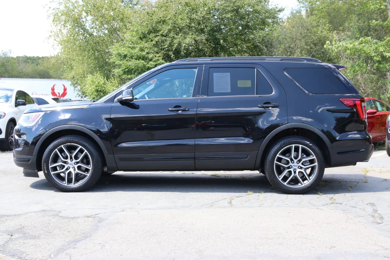 2019 Ford Explorer Sport SUV 4D in Black — photo 4 of 35