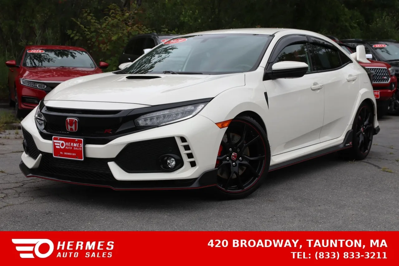 2019 Honda Civic Type R Touring Hatchback Sedan 4D in White — photo 1 of 27