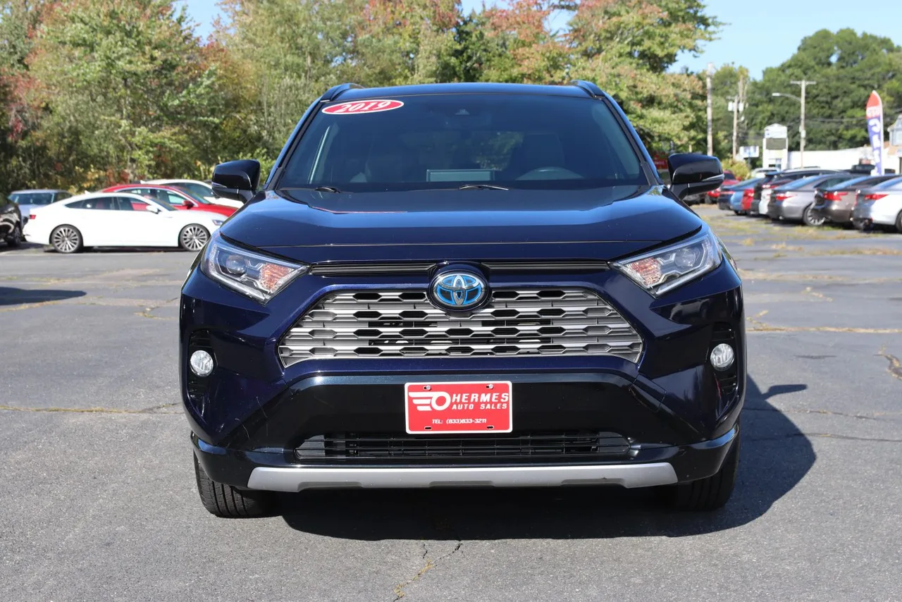 2019 Toyota RAV4 Hybrid XSE Sport Utility 4D in Blue — photo 2 of 38