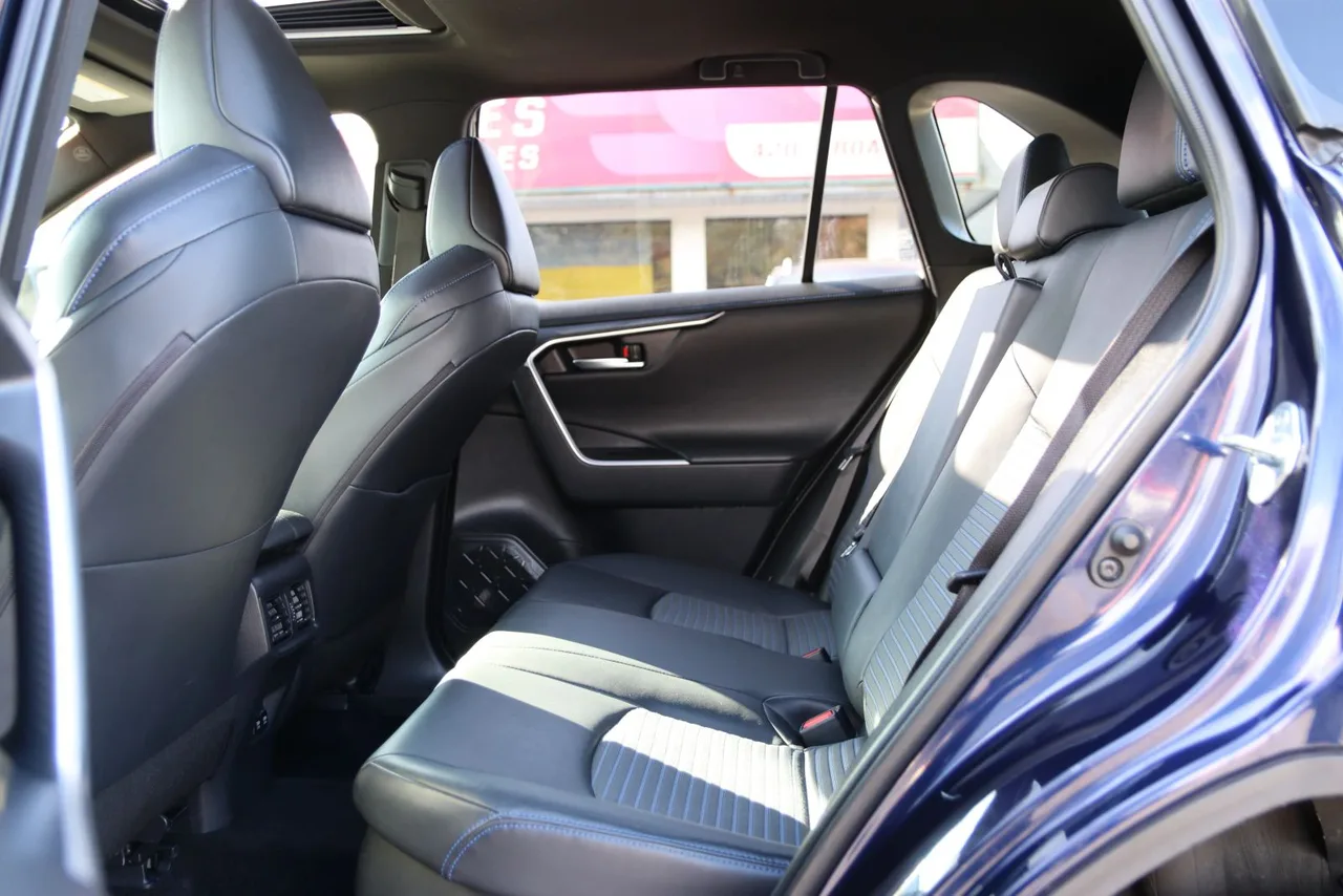2019 Toyota RAV4 Hybrid XSE Sport Utility 4D in Blue — photo 19 of 38