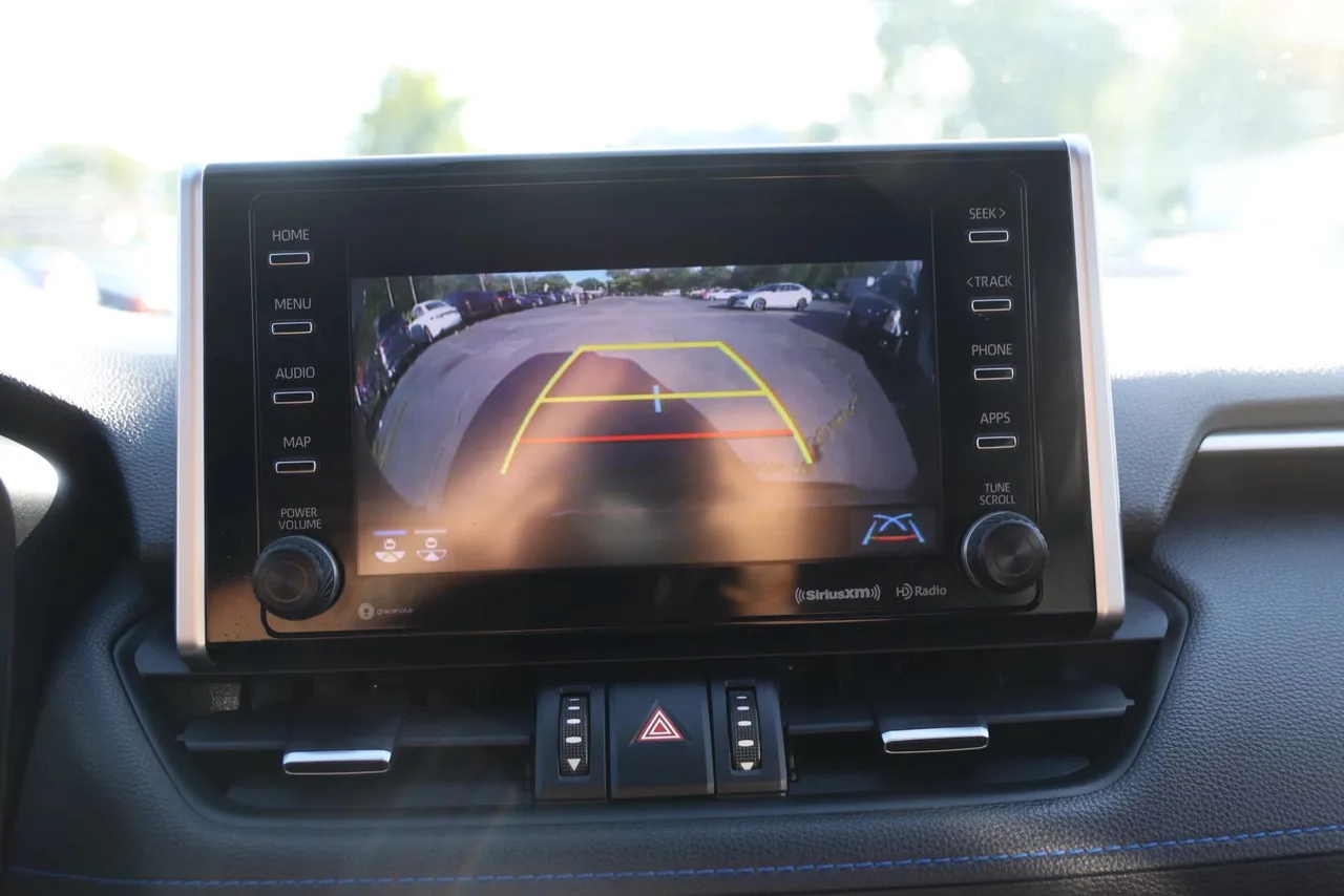2019 Toyota RAV4 Hybrid XSE Sport Utility 4D in Blue — photo 30 of 38