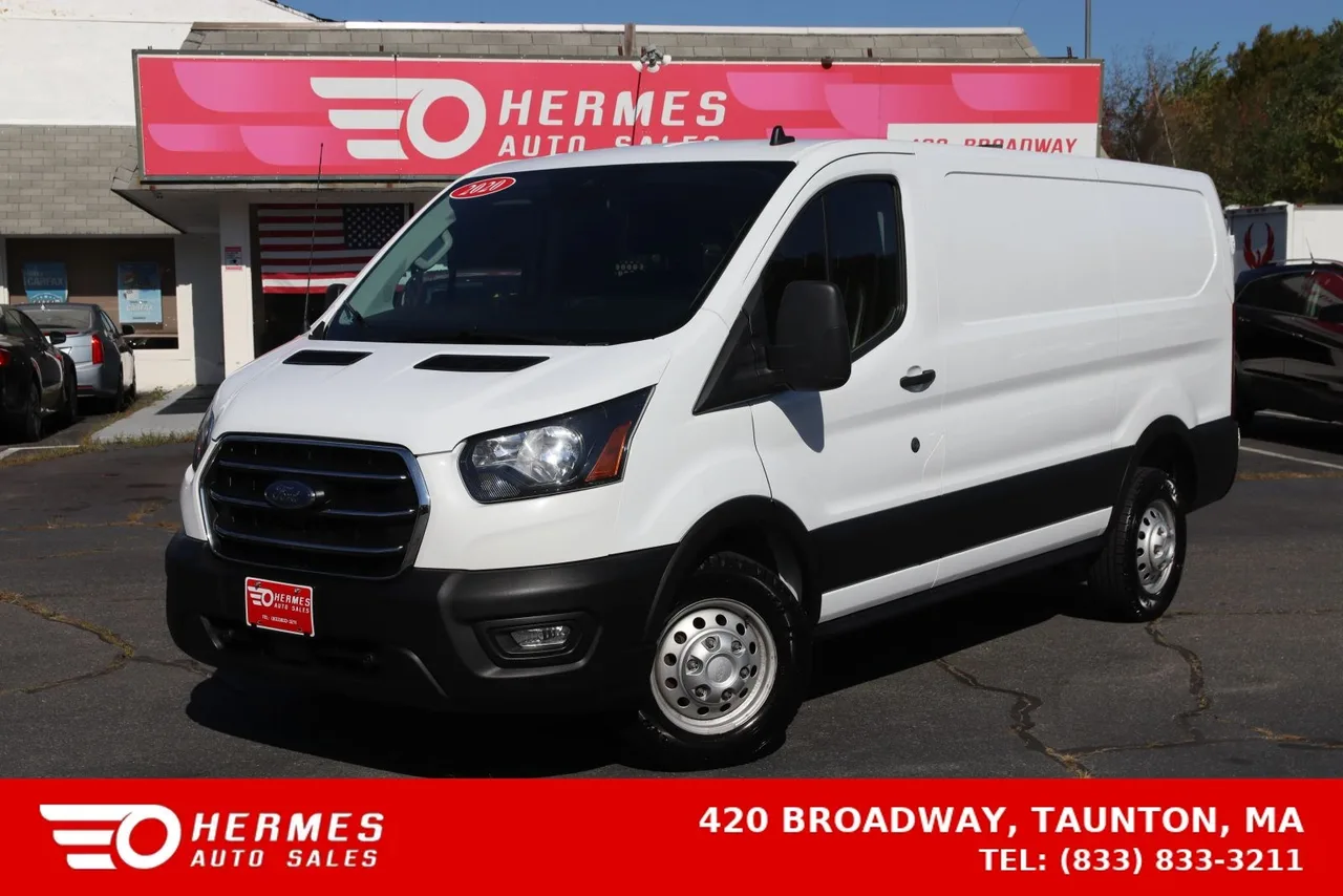 2020 Ford Transit 250 Cargo Van LOW Roof W/rwb Van 3D in White — photo 1 of 30