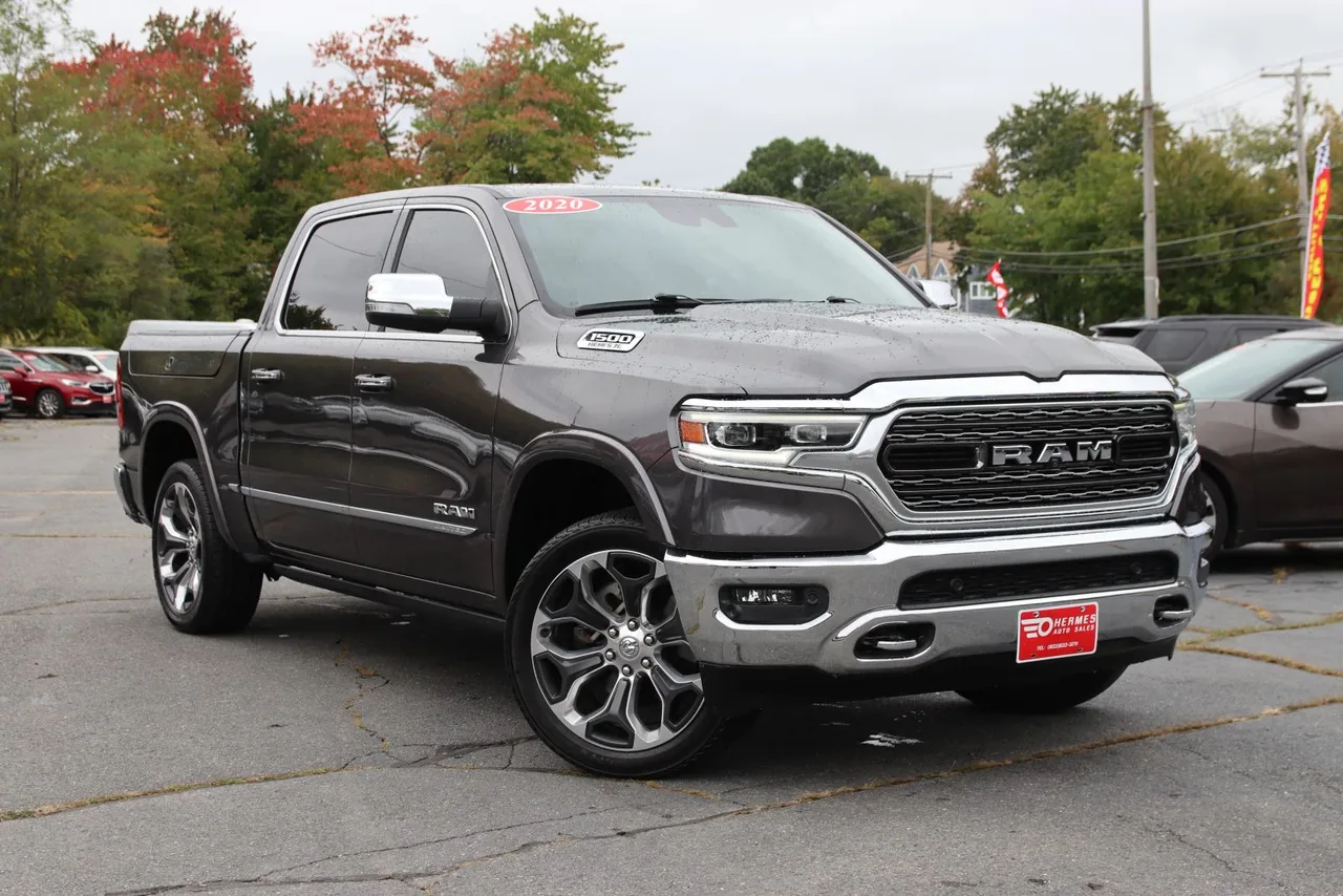 2020 Ram 1500 Crew Cab Limited Pickup 4D 5 1/2 ft in Gray — photo 3 of 58