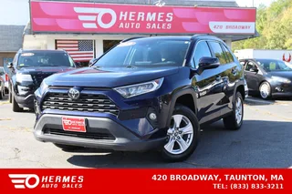 2020 Toyota RAV4 XLE Sport Utility 4D in Blue — used car for sale in Taunton, MA