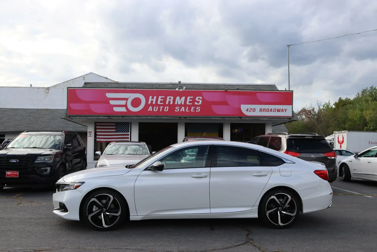2021 Honda Accord Sport Sedan 4D in White — photo 3 of 29