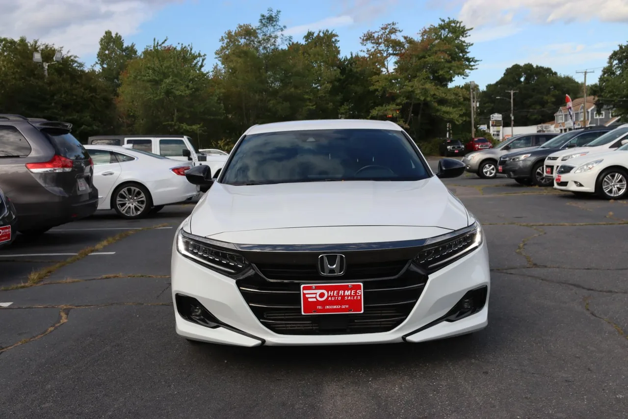 2021 Honda Accord Sport Sedan 4D in White — photo 4 of 29