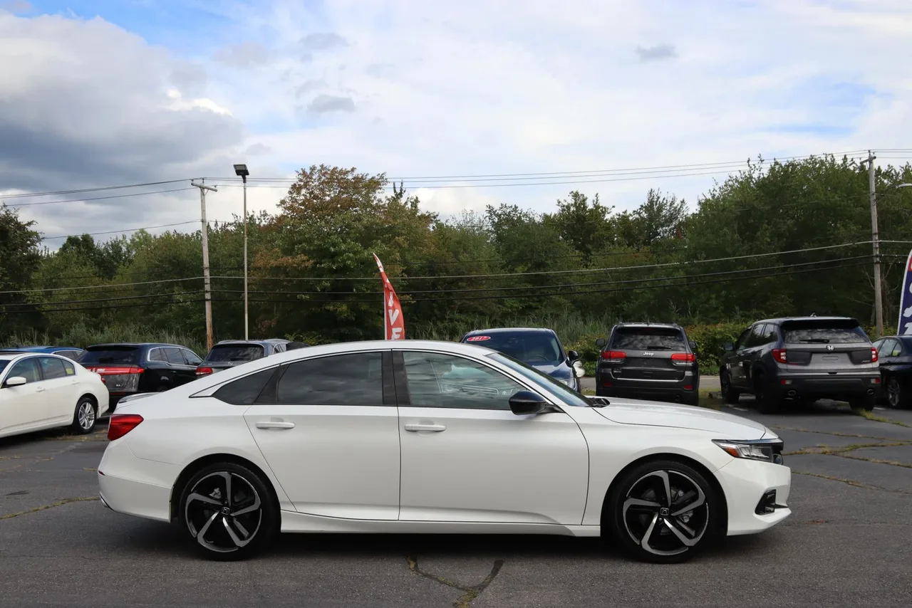 2021 Honda Accord Sport Sedan 4D in White — photo 9 of 29