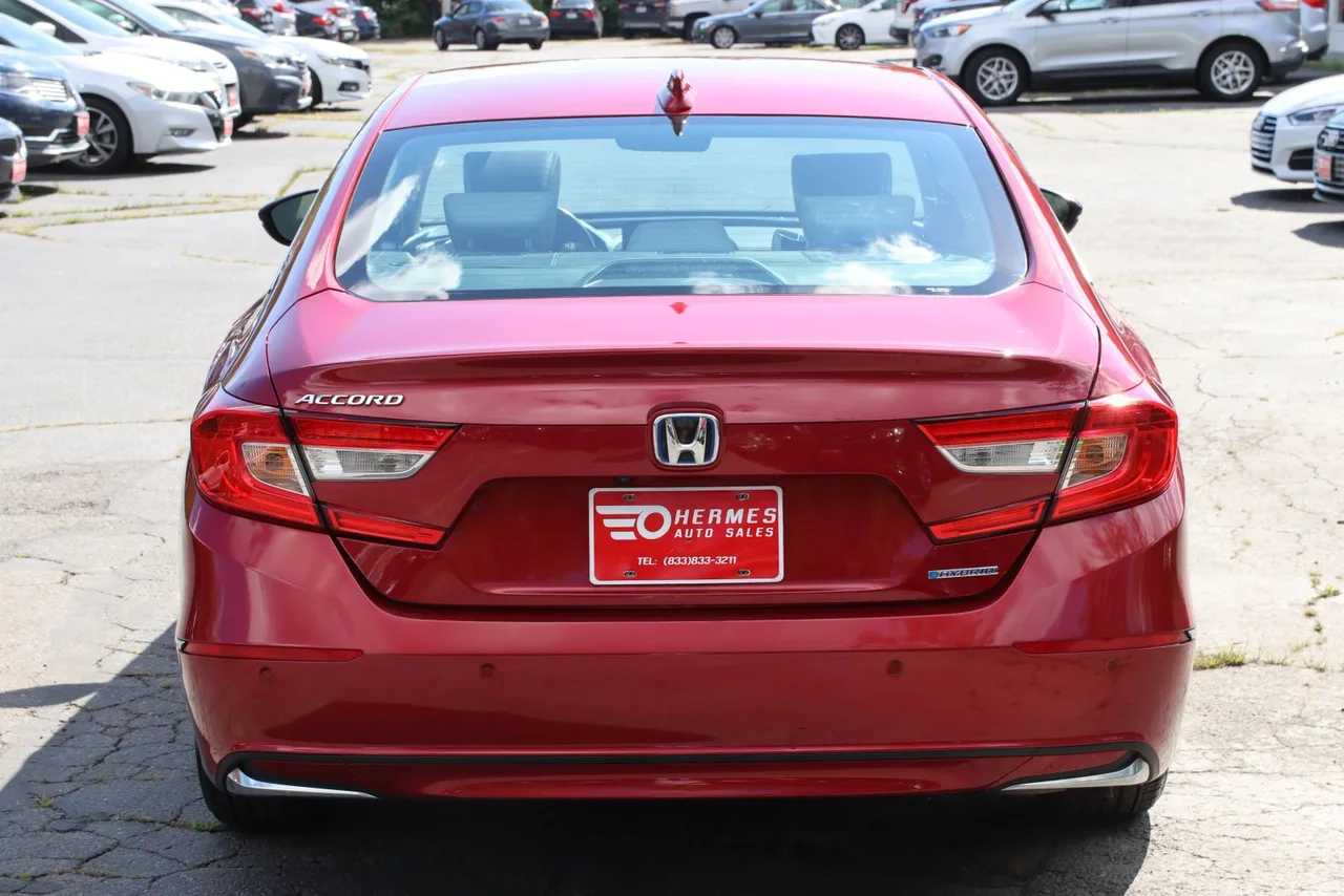 2021 Honda Accord Hybrid EX-L Sedan 4D in RED — photo 6 of 32