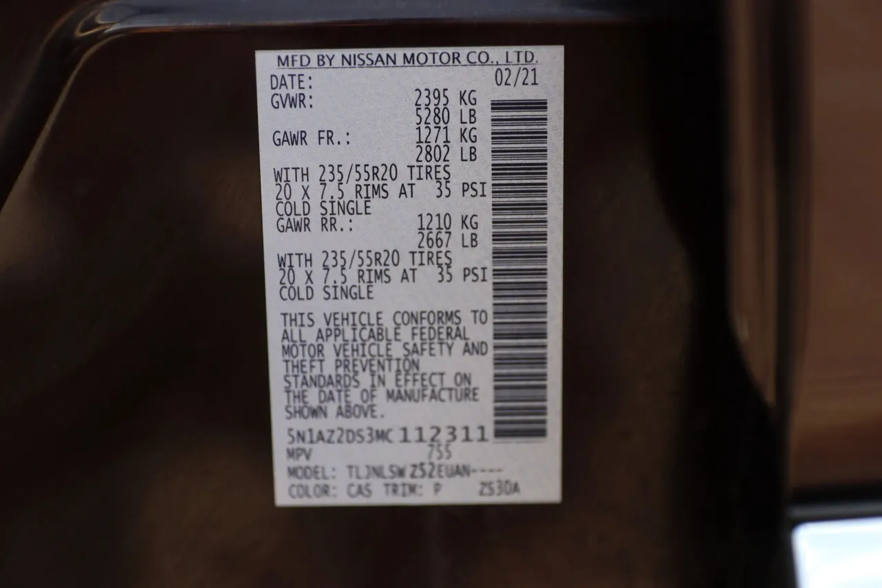 2021 Nissan Murano — photo 32 of 32